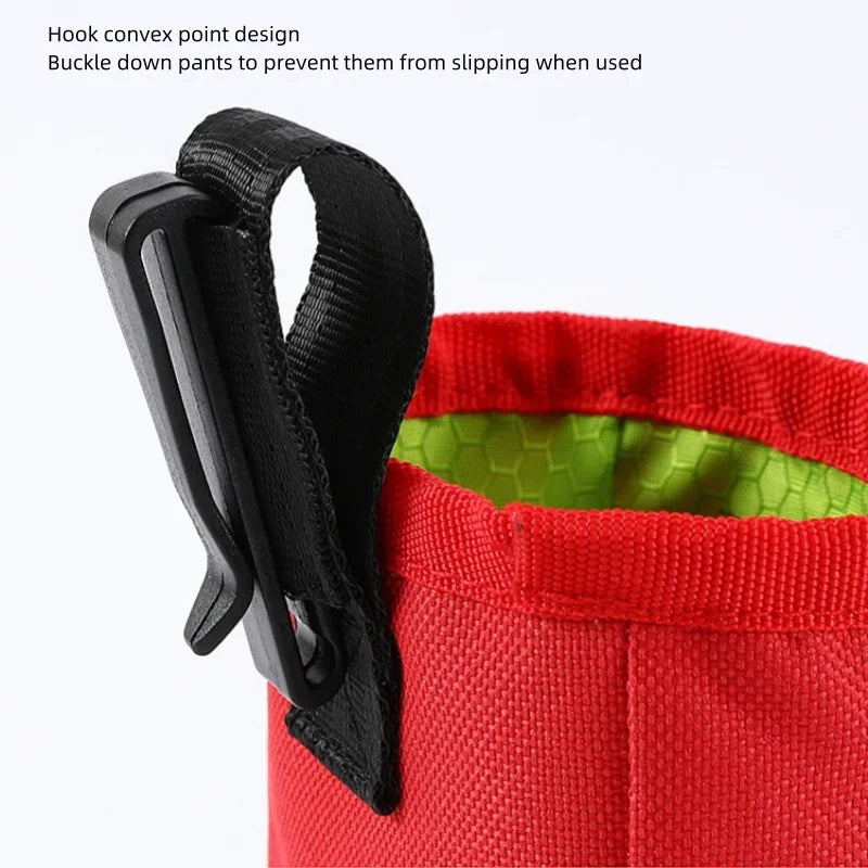 Pet Outdoor Training Bag Oxford Cloth Waterproof Durable Pet Waist Bag Multi-Functional Dog Walking Gear Bag Treat Pouch Compact