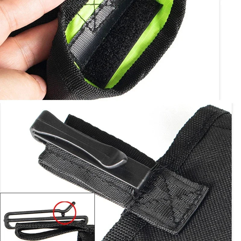 Pet Outdoor Training Bag Oxford Cloth Waterproof Durable Pet Waist Bag Multi-Functional Dog Walking Gear Bag Treat Pouch Compact